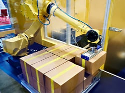 DHL warehouse robot